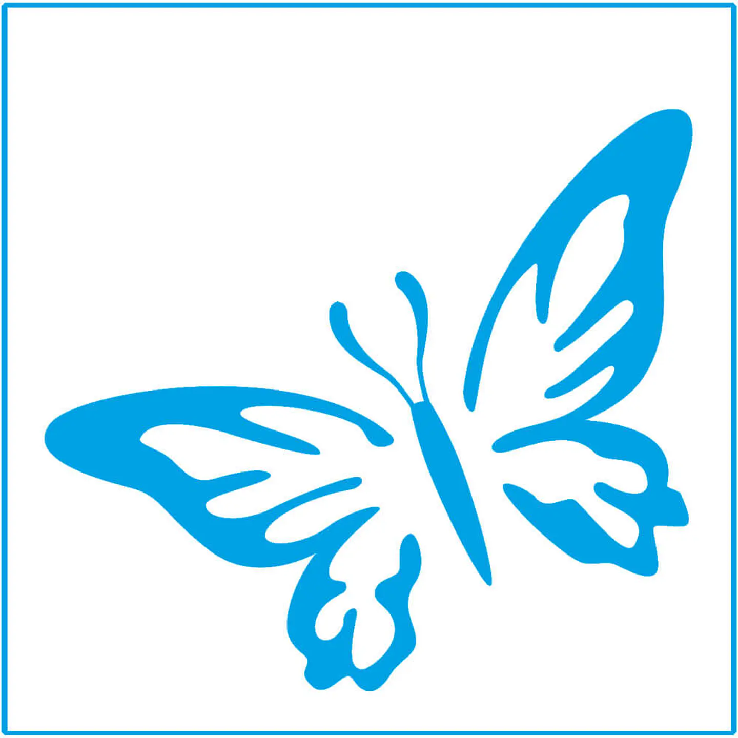 Stencil Litoarte 10×10 cm — STX-080 1