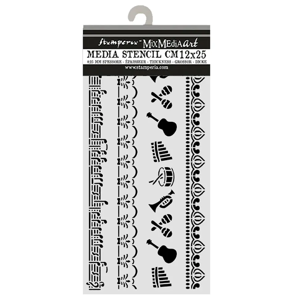 Stencil Stamperia 12×25 cm — KSTDL165 1