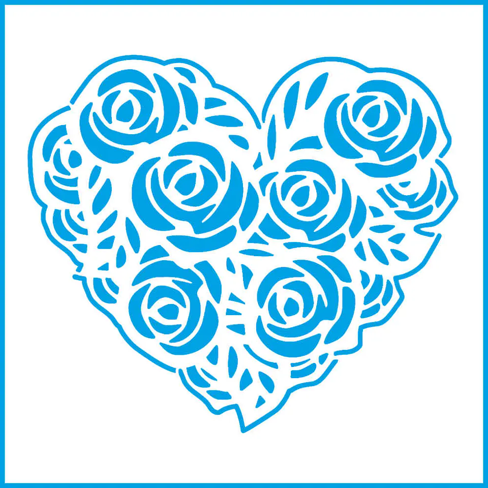 Stencil Litoarte 10×10 cm — STX-352 1