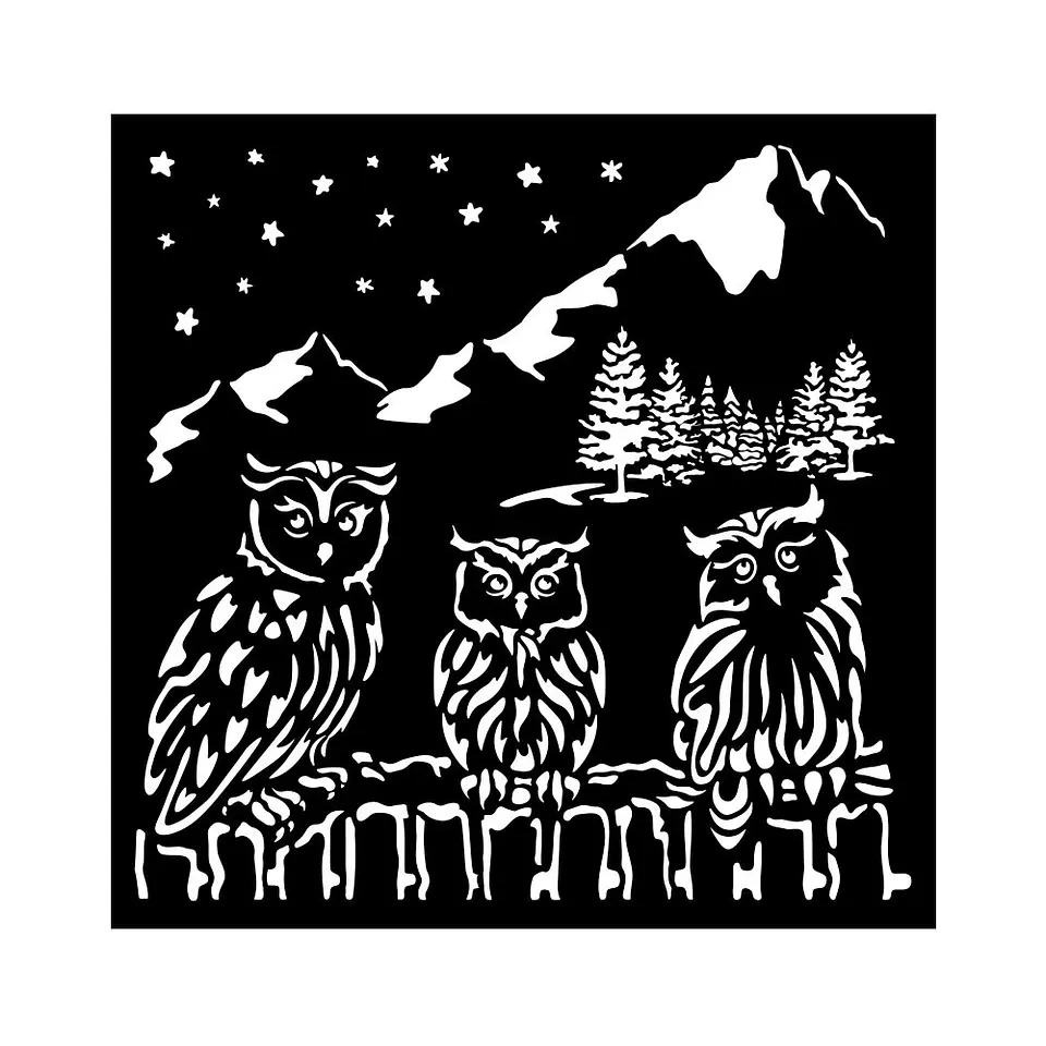 Stencil Stamperia 18×18 cm — KSTDQ125 1