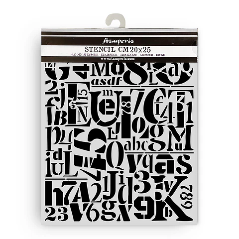 Stencil Stamperia 20×25 cm — KSTD189