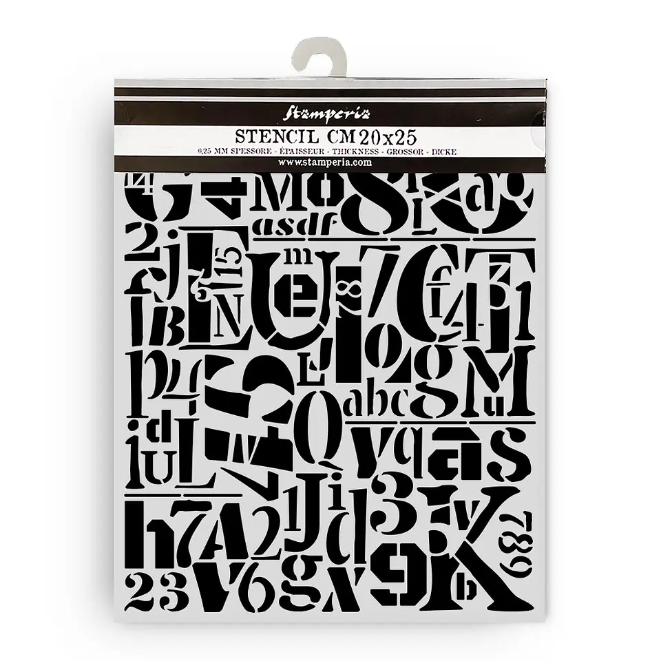 Stencil Stamperia 20×25 cm — KSTD189 1