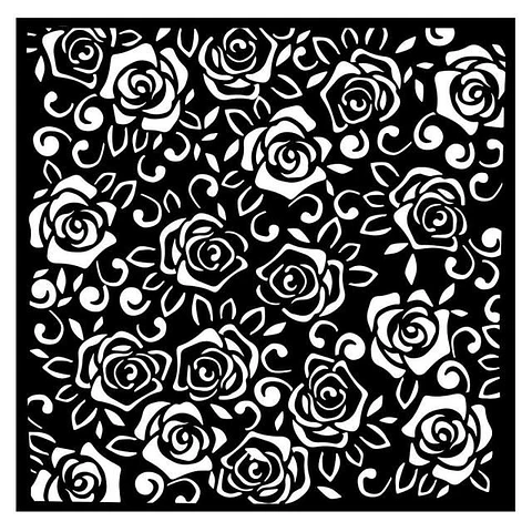 Stencil Stamperia 18×18 cm — KSTDQ076