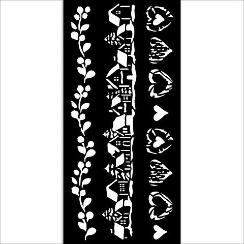 Stencil Stamperia 12×25 cm — KSTDL128