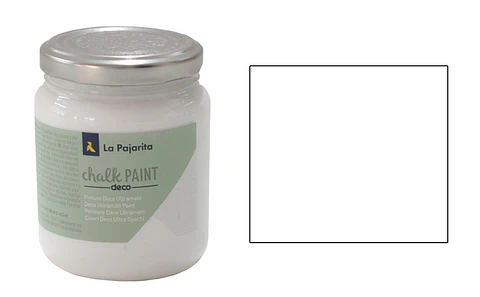 Tinta Chalk Paint La Pajarita 175 ml — CP-01 Blanco Nube