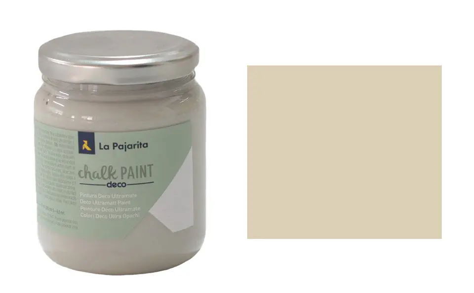 Tinta Chalk Paint La Pajarita 175 ml — CP-04 Bege Antigo 1
