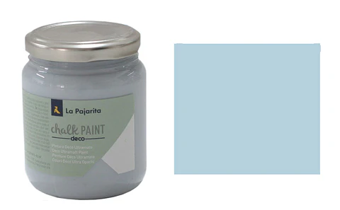 Tinta Chalk Paint La Pajarita 175 ml — CP-13 Azul Cristal