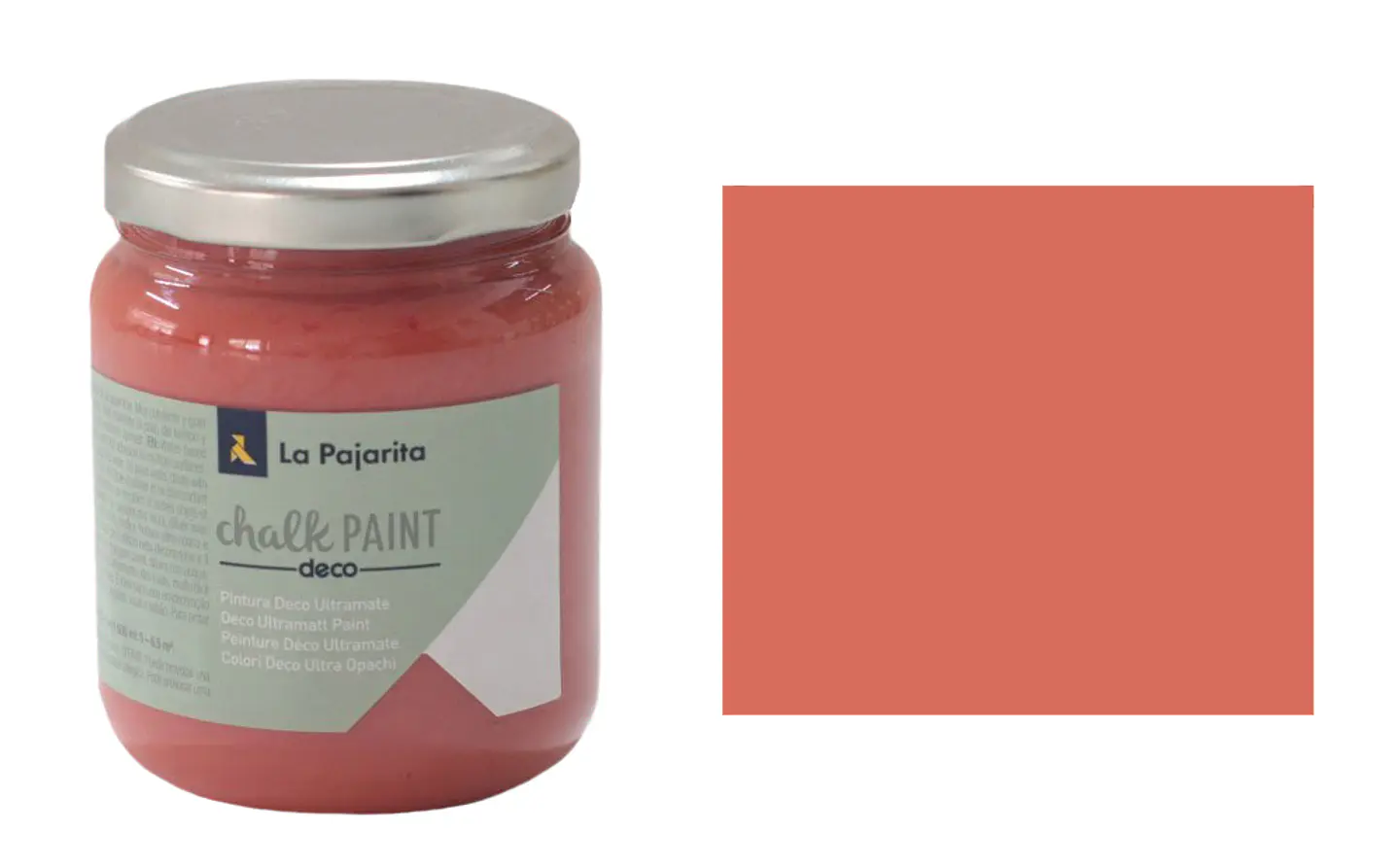 Tinta Chalk Paint La Pajarita 175 ml — CP-33 Marsala 1