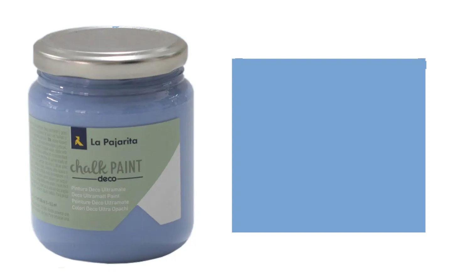 Tinta Chalk Paint La Pajarita 175 ml — CP-14 Azul Horizonte 1