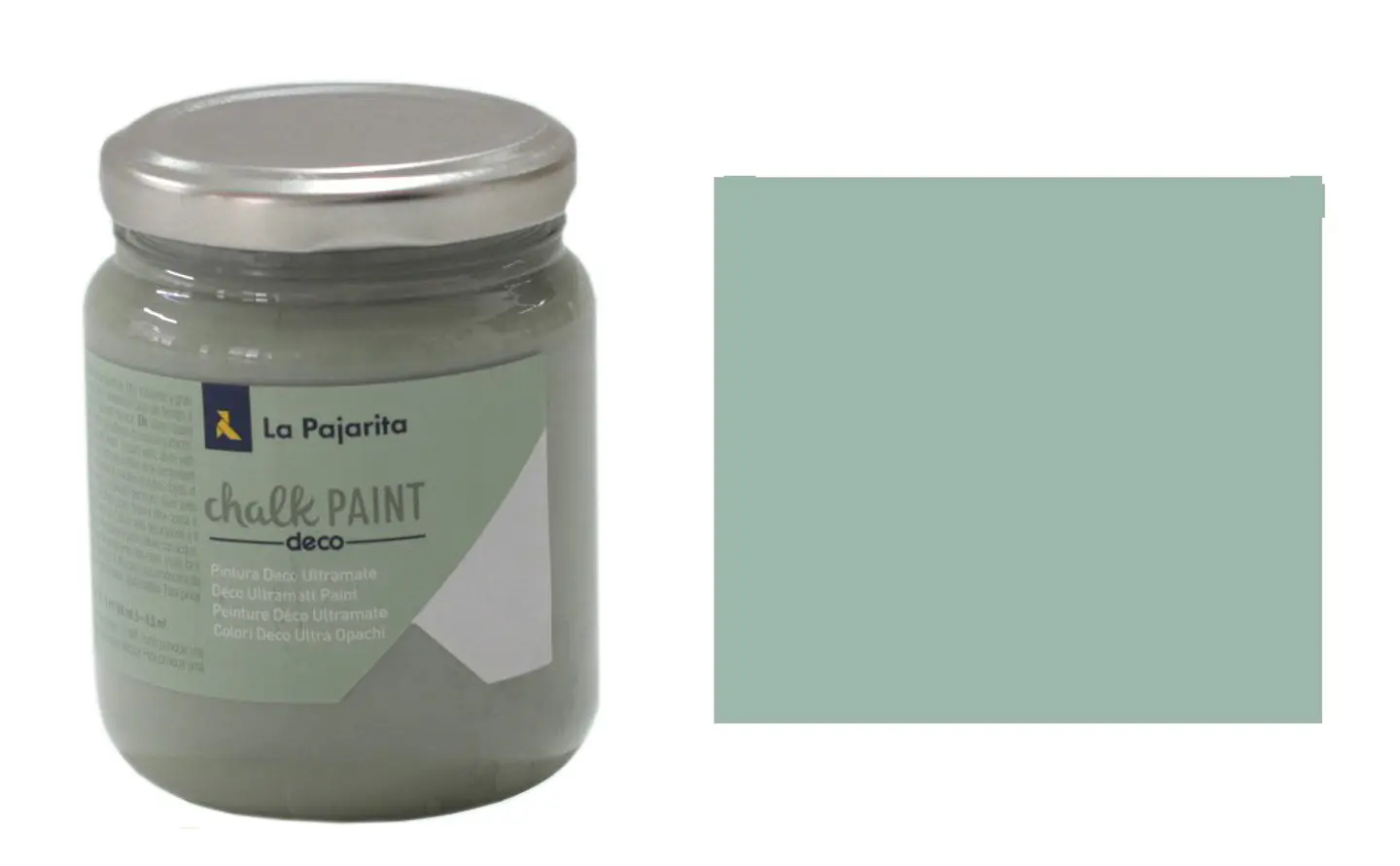 Tinta Chalk Paint La Pajarita 175 ml — CP-22 Gris Kioto 1