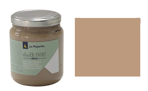 Tinta Chalk Paint La Pajarita 175 ml — CP-25 Marron Eiffel