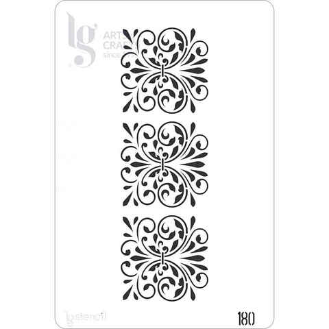 Stencil LG 20 × 30 cm — 180 ARABESCOS
