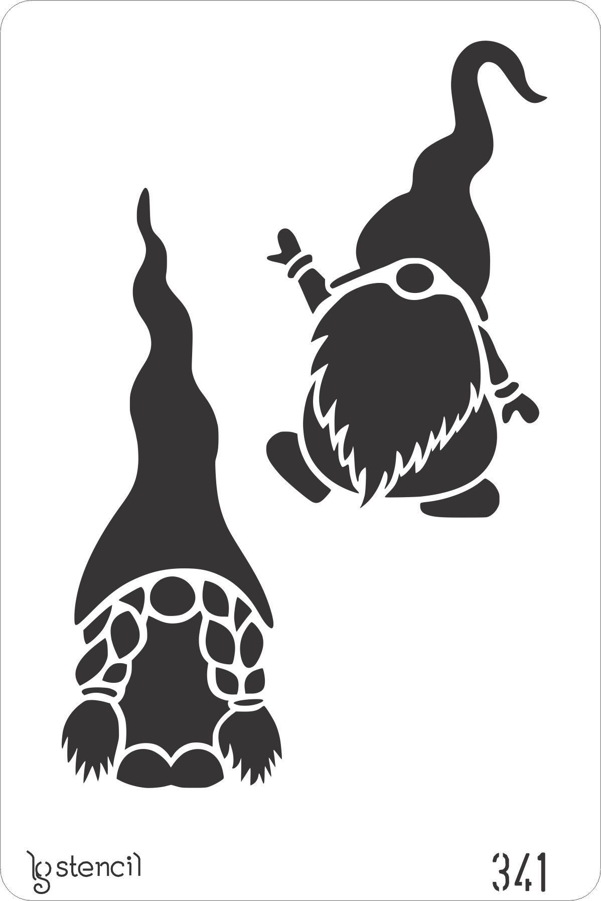 Stencil LG 20 × 30 cm — 341 PAI NATAL