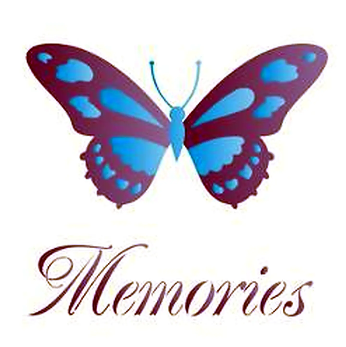 Stencil OPA 1374 — BORBOLETA MEMORIES 1