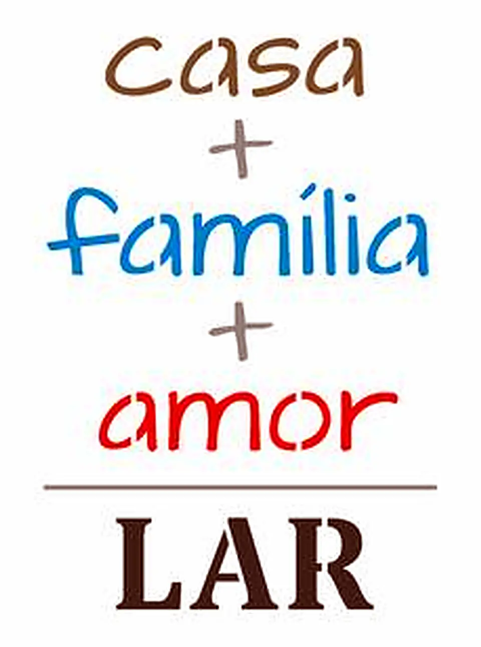 Stencil OPA 2704 — FRASE CASA, FAMILIA E AMOR 1