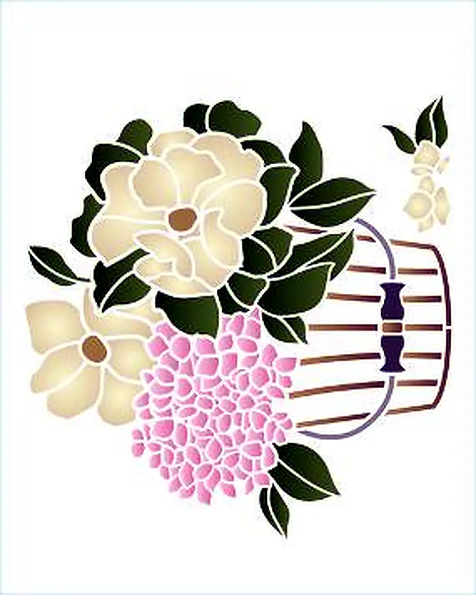 Stencil OPA 3472 — FLORES NO BALDE 1