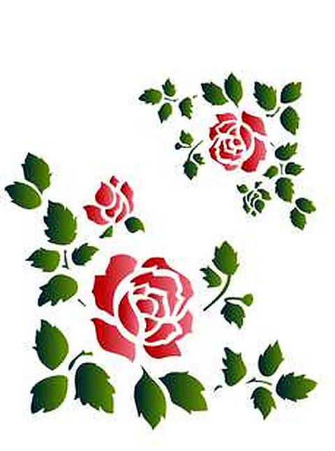 Stencil OPA 1044 — CANTONEIRA ROSAS