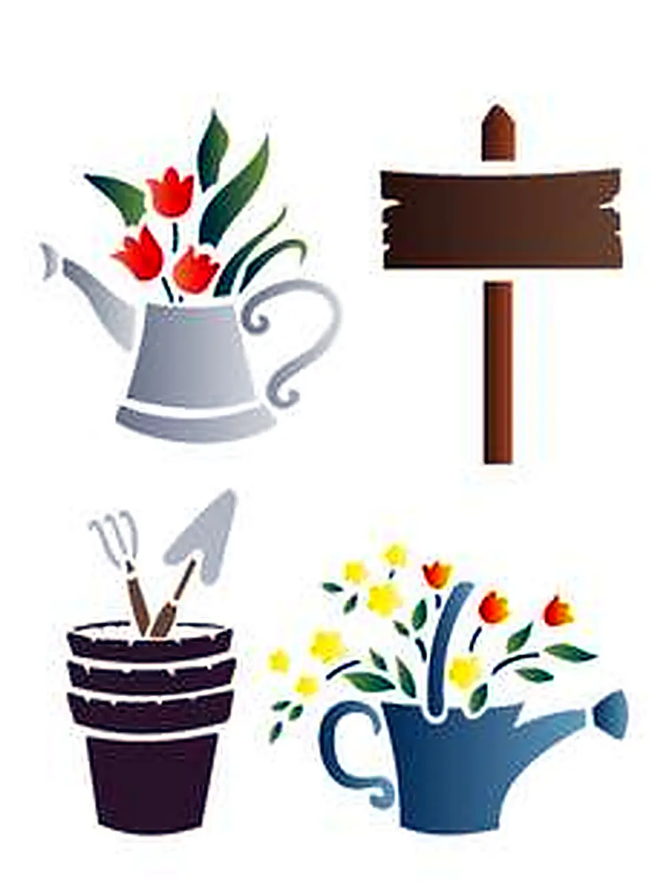 Stencil OPA 1013 — JARDINAGEM 1