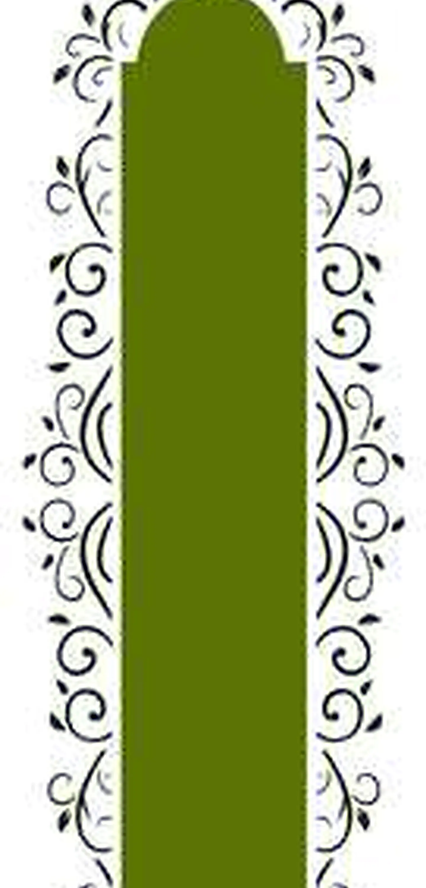 Stencil OPA 2421 — MOLDURA ARABESCO II 1