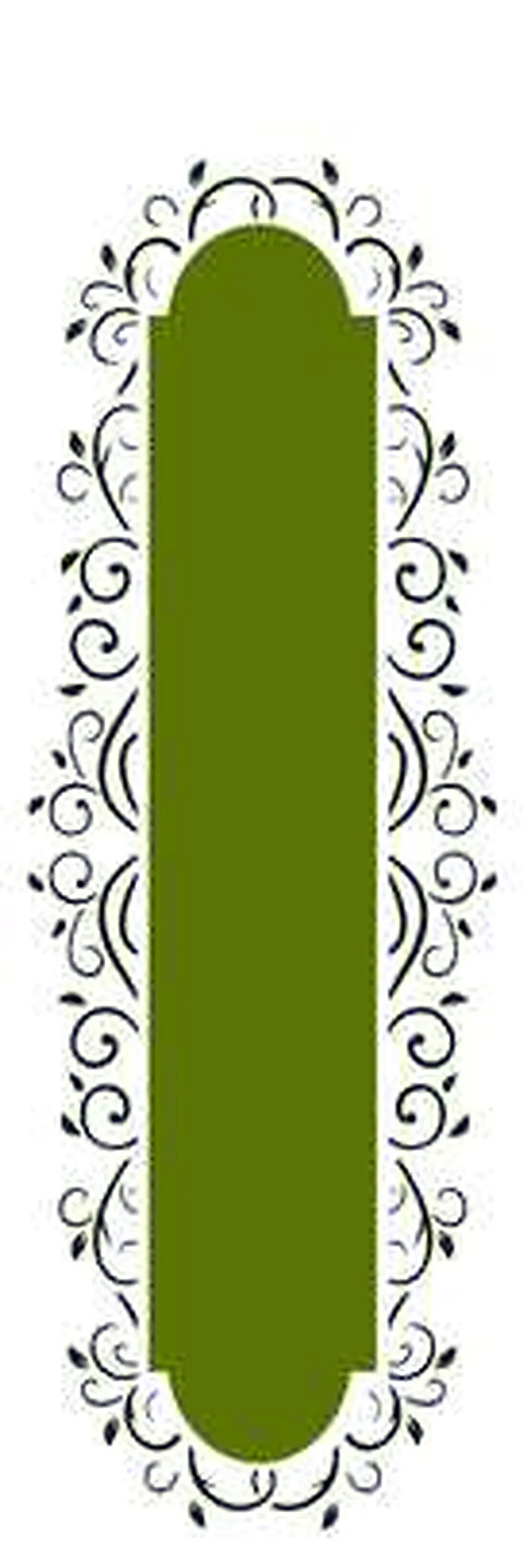 Stencil OPA 2421 — MOLDURA ARABESCO II 1