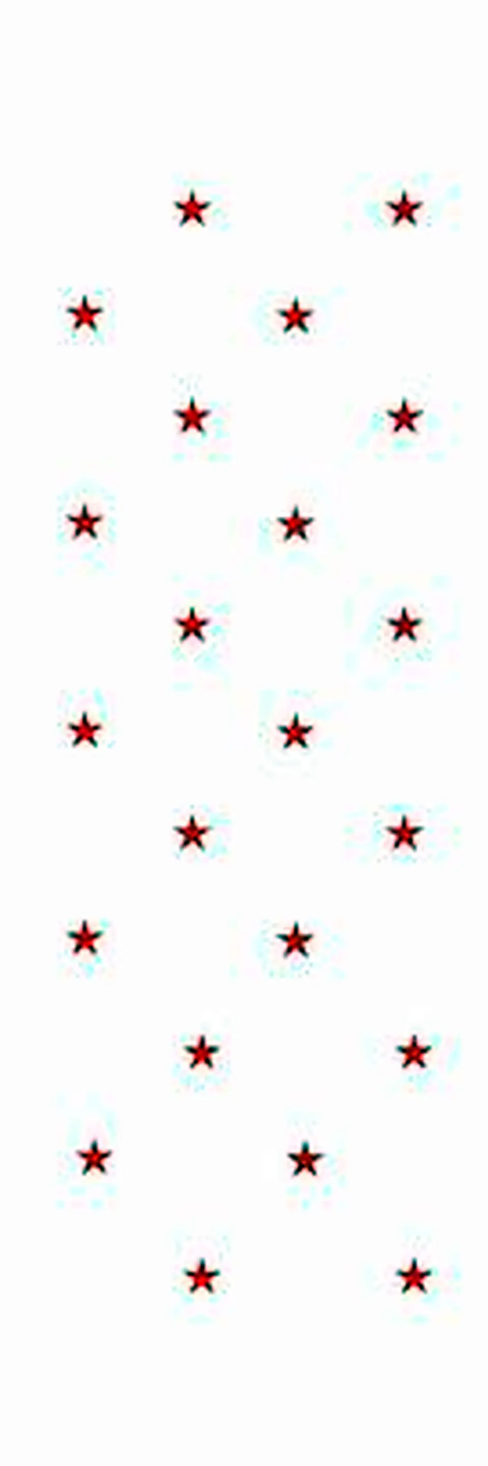 Stencil OPA 21 — ESTRELAS PEQUENAS 1