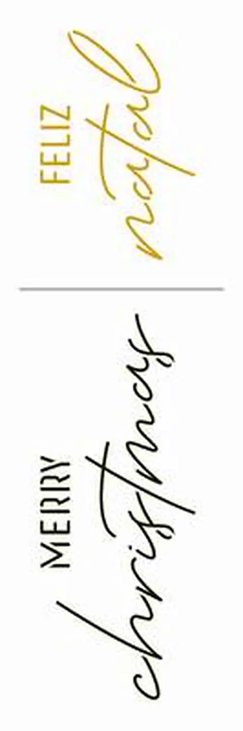 Stencil OPA 3280 — FRASE MERRY CHRISTMAS III