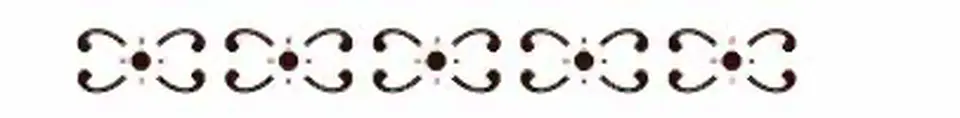 Stencil OPA 395 — FLORES BORDA ORNAMENTAL 1