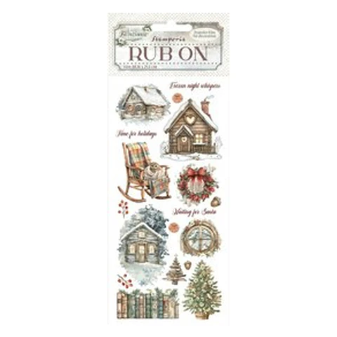 Rub-on Stamperia — The Owl’s House — Cottage