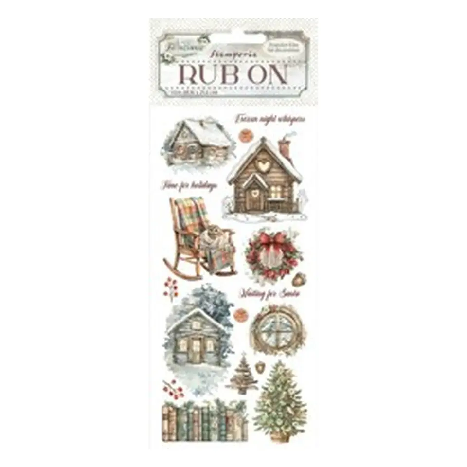 Rub-on Stamperia — The Owl’s House — Cottage 1