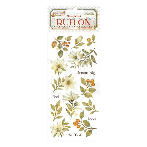 Rub-on Stamperia — Whispering Woods — Magnolia