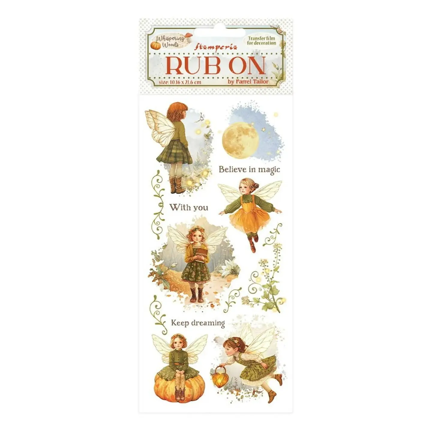 Rub-on Stamperia — Whispering Woods — Fairy 1