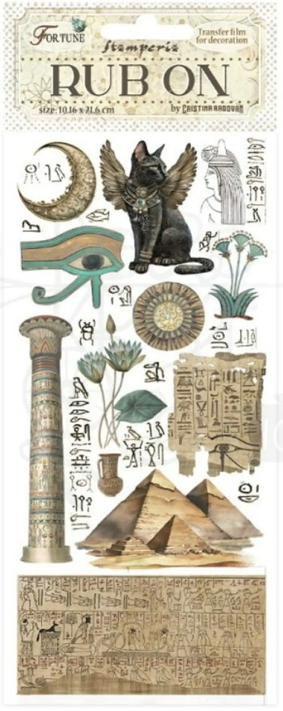 Rub-on Stamperia — Fortune — Egypt 2