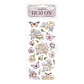 Rub-on Stamperia — Quiet Days — Hydrangea and Butterfly - thumbnail 1