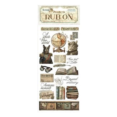 Rub-on Stamperia — Alterego — Books