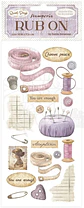 Rub-on Stamperia — Quiet Days — Sewing - Thumbnail 2
