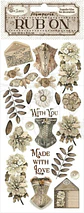 Rub-on Stamperia — Old Lace — DFLRB122 - Thumbnail 2