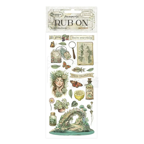 Rub-on Stamperia — Herbarium Silvae — Bridge
