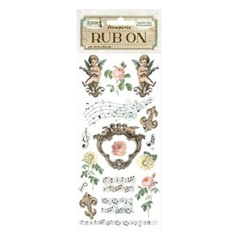 Rub-on Stamperia — Music — Angels