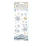Rub-on Stamperia — Create Happiness Dewdrops — Snowflakes - Thumbnail 1
