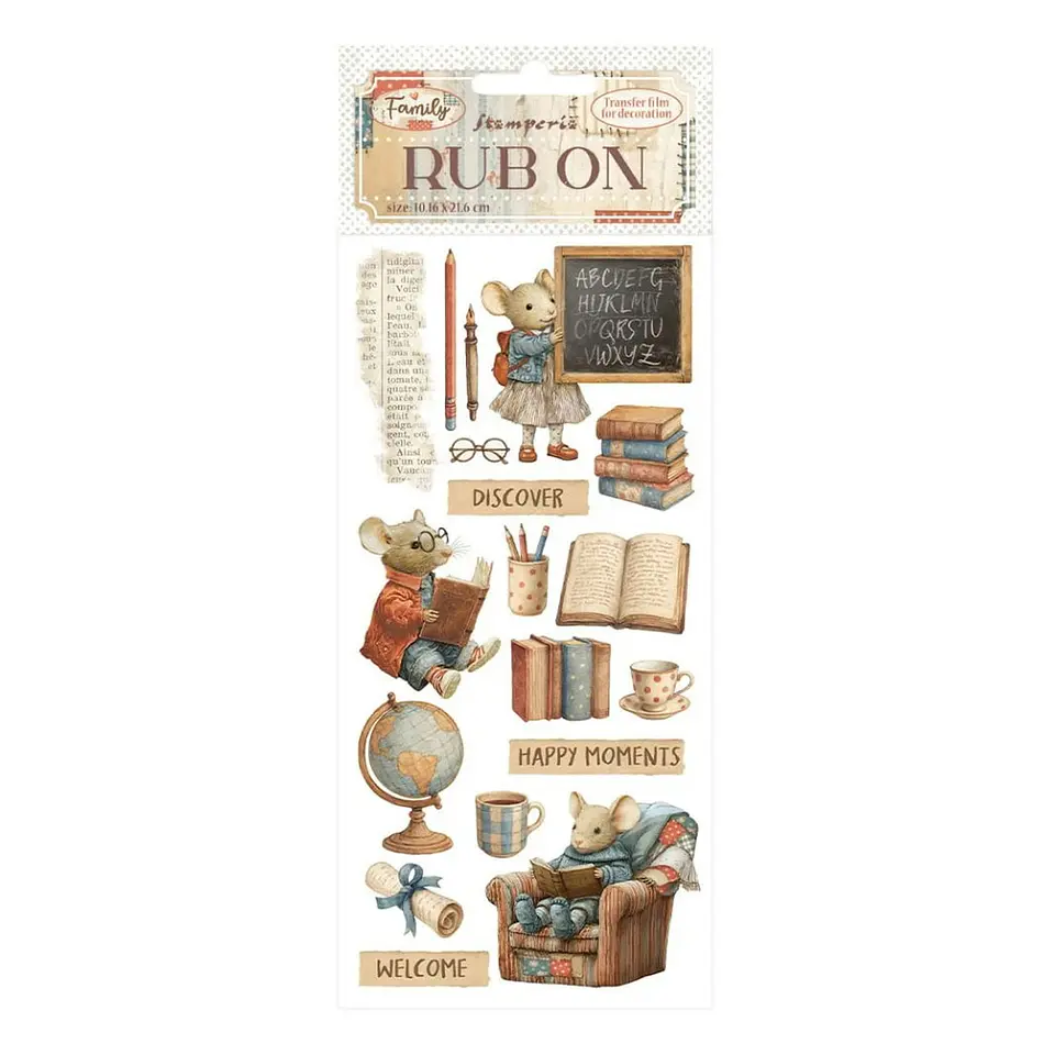 Rub-on Stamperia — Family — Happy Moments 1