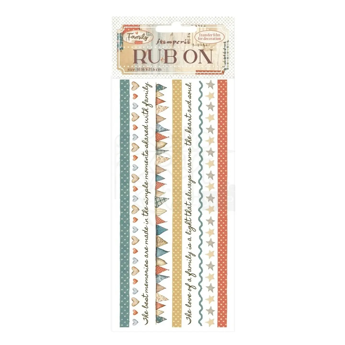 Rub-on Stamperia — Family — Stripes 1