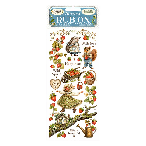 Rub-on Stamperia — Hidden Grove — DFLRB151