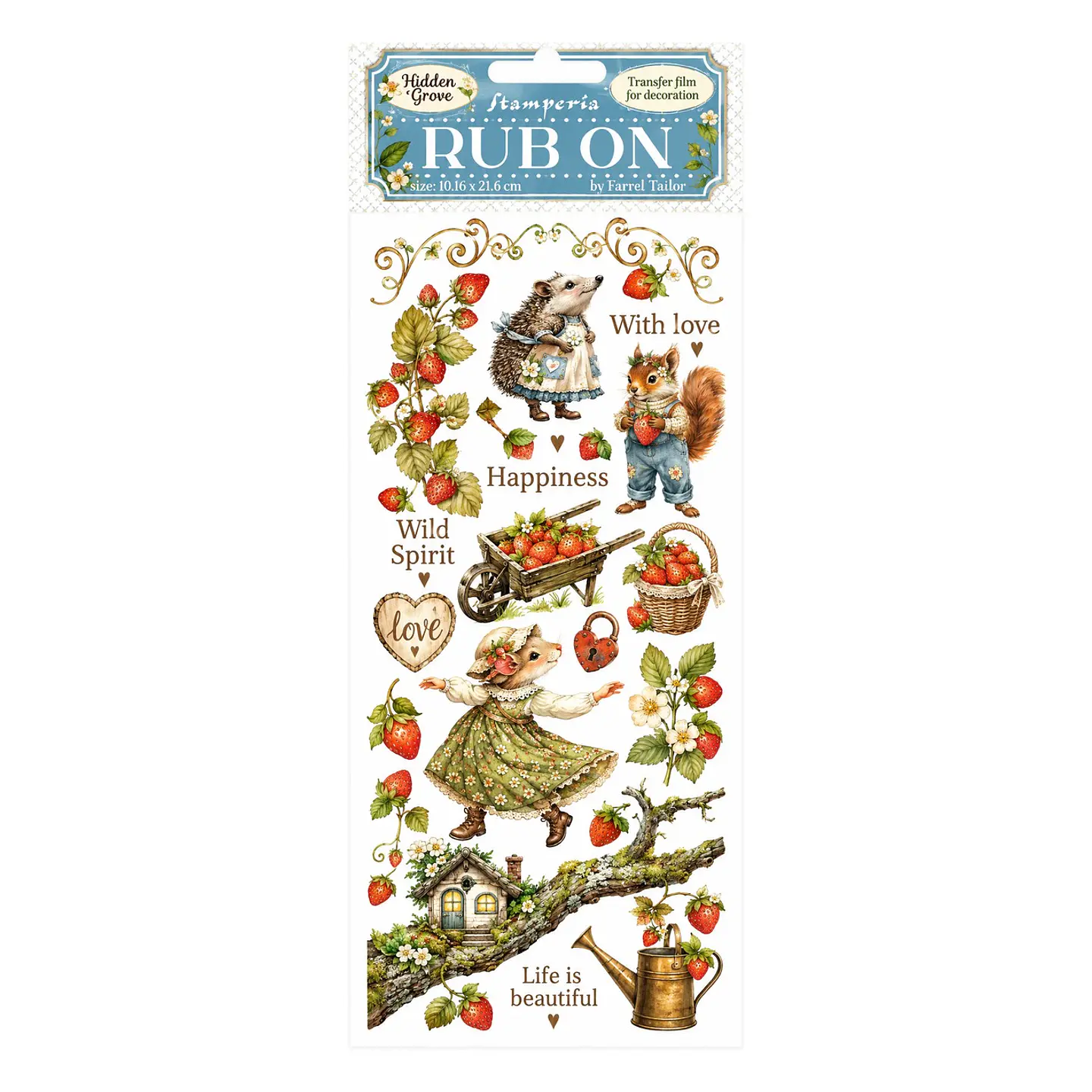 Rub-on Stamperia — Hidden Grove — DFLRB151 1