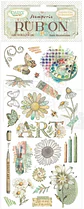 Rub-on Stamperia — Daisy Art — Life Is Art, Live It in Colour - thumbnail 2
