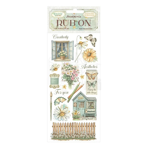 Rub-on Stamperia — Daisy Art — Cottage