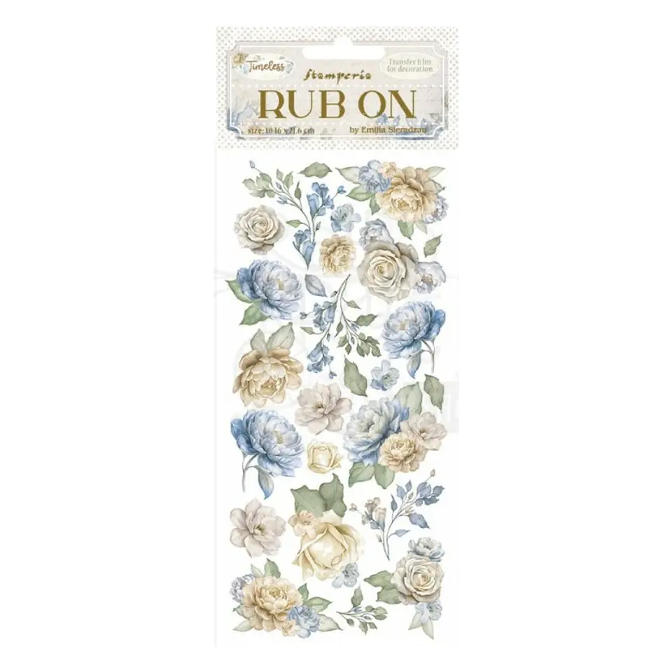 Rub-on Stamperia — Timeless — Flowers 1