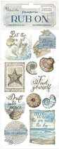 Rub-on Stamperia — Silent Sea — Shells - Thumbnail 2