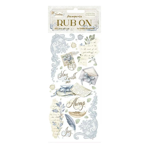 Rub-on Stamperia — Timeless — Letters