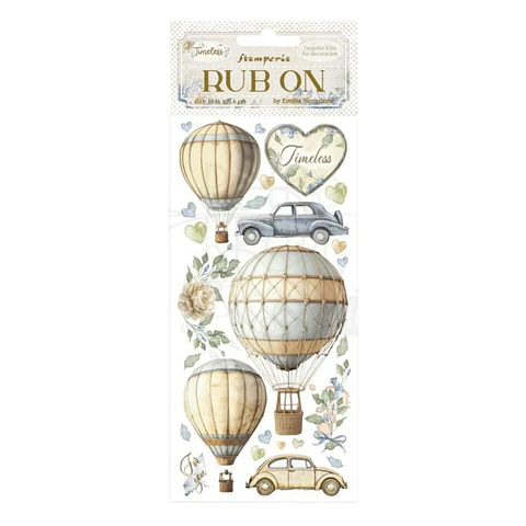 Rub-on Stamperia — Timeless — Air Balloons