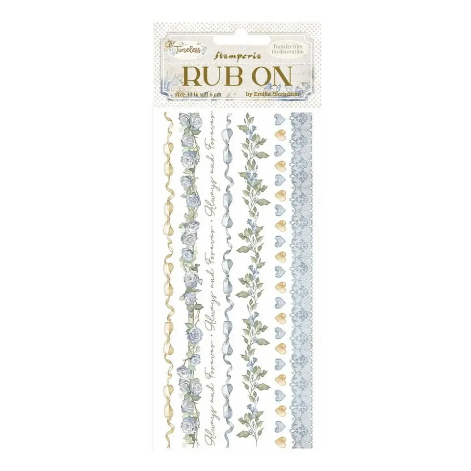 Rub-on Stamperia — Timeless — Stripes 1